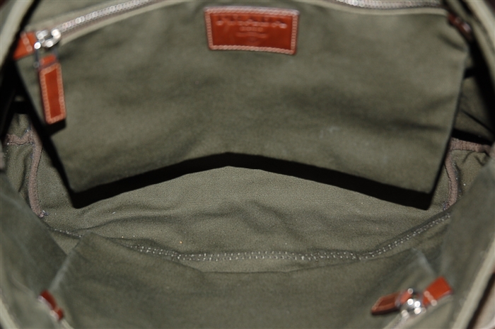 Military Green Prada Tote, size L