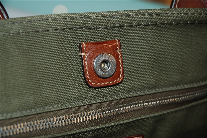 Military Green Prada Tote, size L