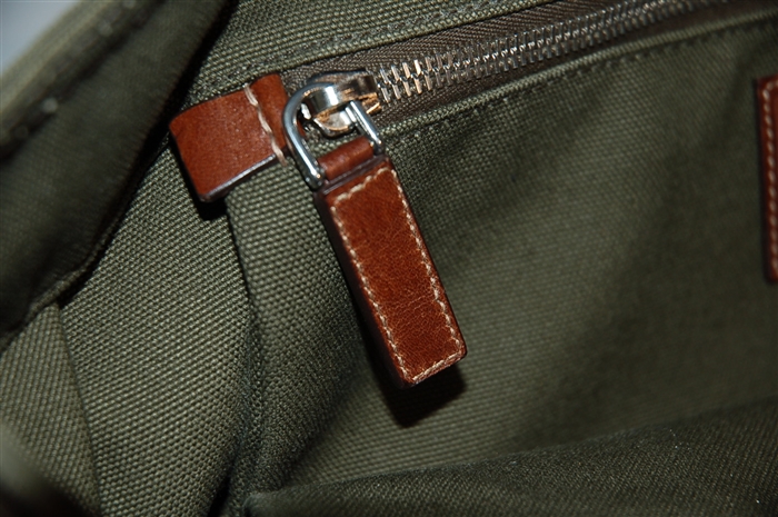 Military Green Prada Tote, size L