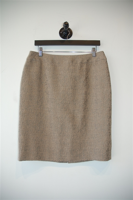 Beige Armani Collezioni Pencil Skirt, size 10