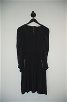 Basic Black Sandro Shift Dress, size S