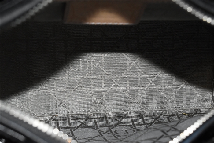 Black Patent Dior Handbag, size M