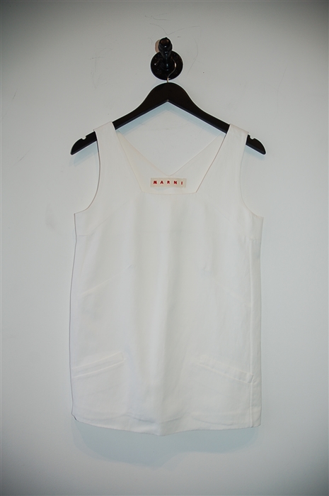 Bright White Marni Sleeveless, size 2