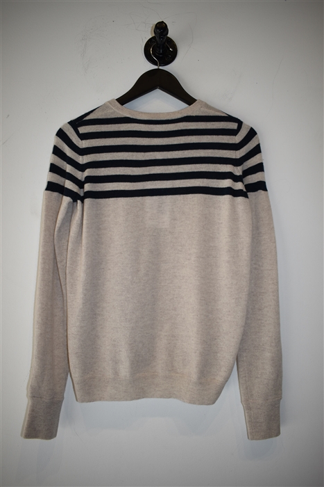 Oatmeal Autumn Cashmere Cashmere Sweater, size XS