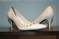 Chalky White Alexander Wang Pumps, size 8