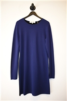 Purple & Black Diane von Furstenberg Sheath Dress, size L