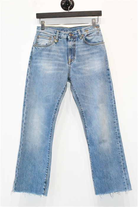 Light Denim R13 Straight Leg Jean, size 26