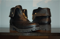 Black Leather Marc Cain Boots, size 8
