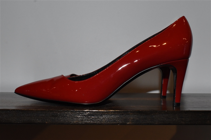 Red Patent Giorgio Armani Pumps, size 9