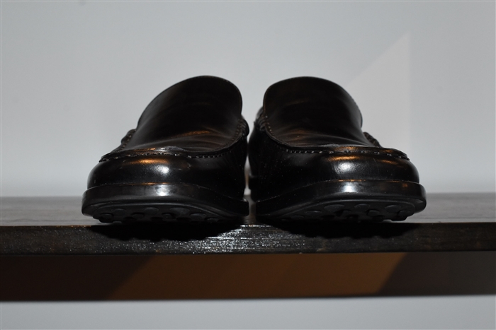 Black Leather Tod's Loafer, size 9.5