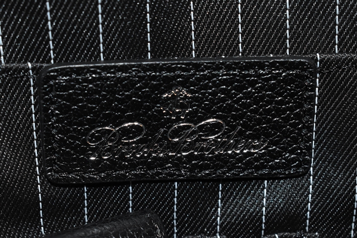 Black Leather Black Fleece - Brooks Brothers Briefcase, size L