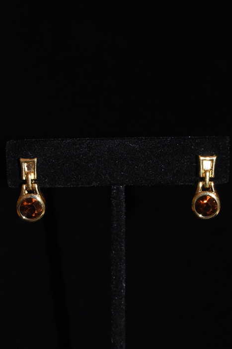 Gold Nina Ricci - Vintage Earrings, size O/S