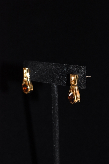 Gold Nina Ricci - Vintage Earrings, size O/S