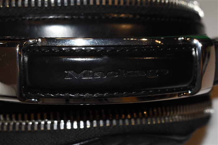 Black Leather Mackage Shoulder Bag, size S