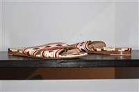 Cream & Red Gianvito Rossi Sandal, size 10