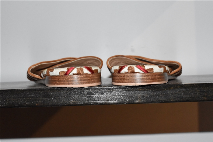 Cream & Red Gianvito Rossi Sandal, size 10