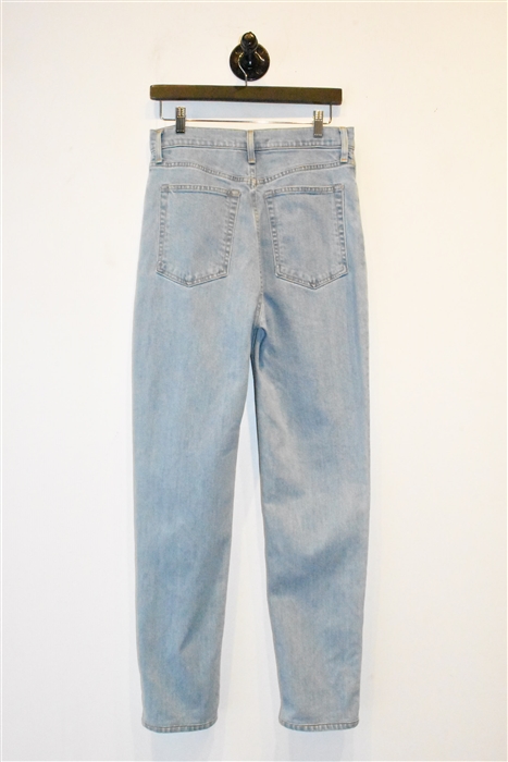 Light Denim Helmut Lang Slim-leg Jean, size 30