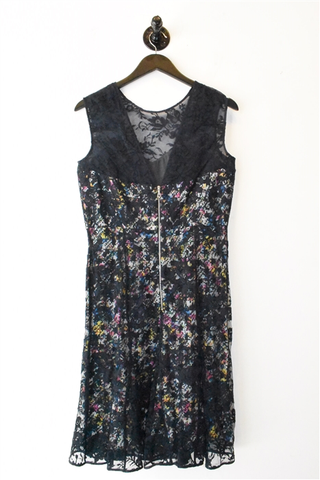 Navy Erdem Fit & Flare Dress, size 10