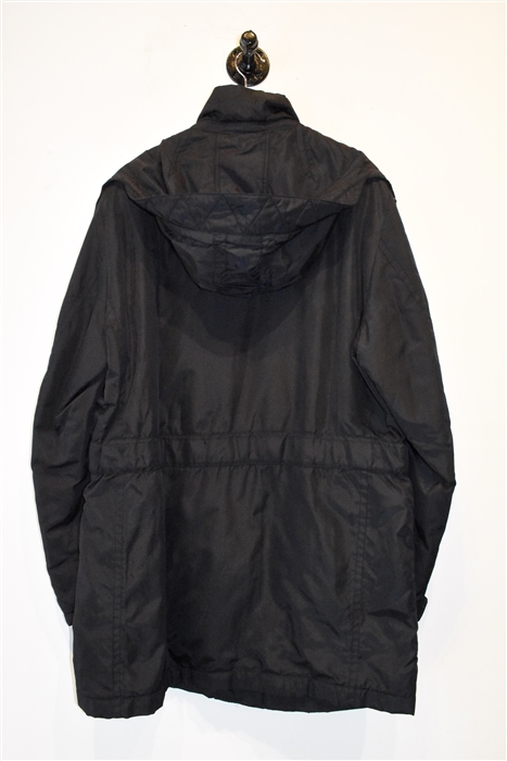 Basic Black Hugo Boss - Boss Coat, size L