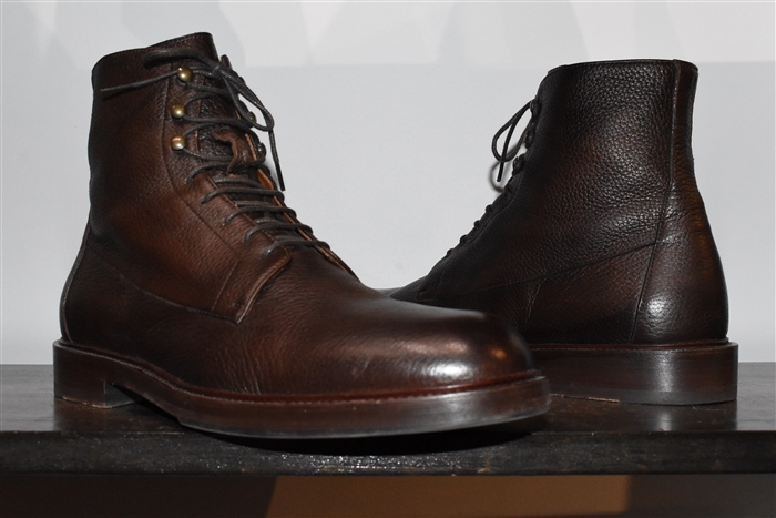 Dark Leather Brunello Cucinelli Boots, size 11.5