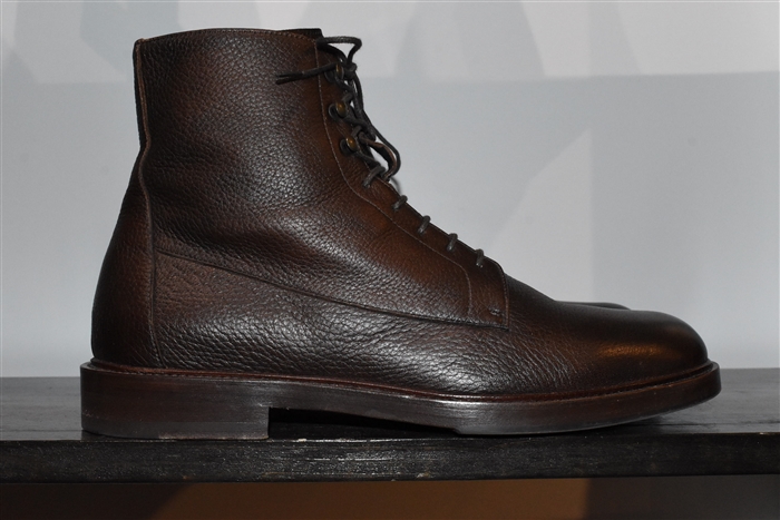 Dark Leather Brunello Cucinelli Boots, size 11.5