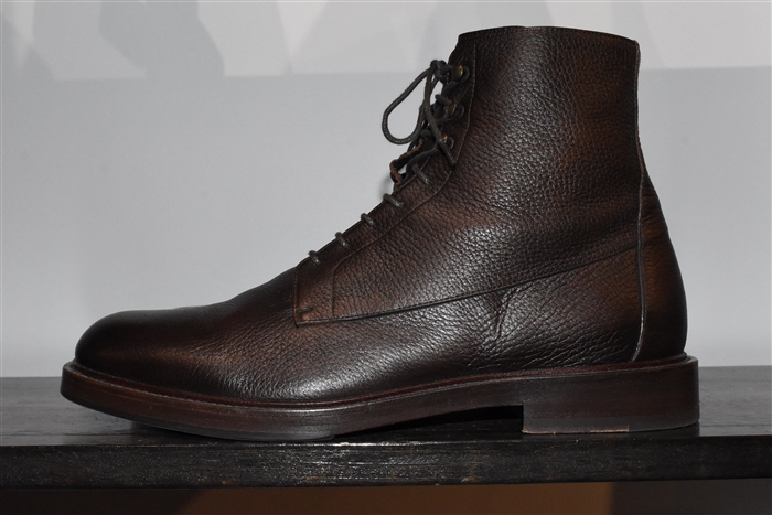 Dark Leather Brunello Cucinelli Boots, size 11.5