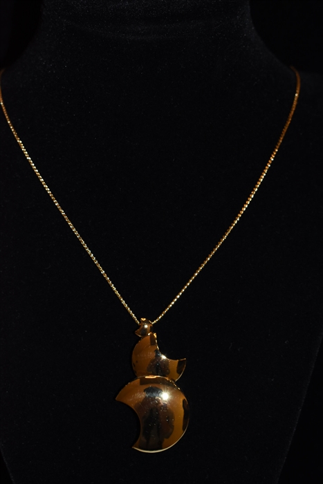 Gold Nina Ricci - Vintage Necklace, size O/S
