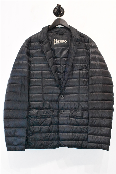 Navy Herno Quilted Jacket, size L