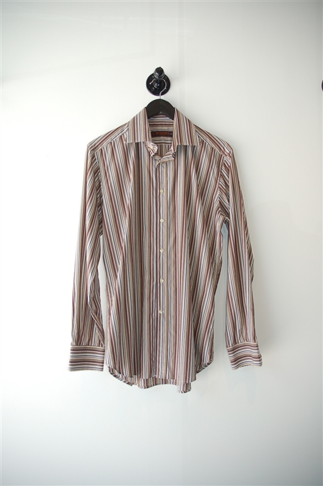 Mixed Browns Etro Button Shirt, size L