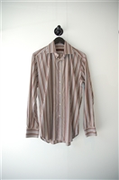 Mixed Browns Etro Button Shirt, size L