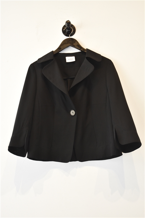 Basic Black Akris - Punto Jacket, size L