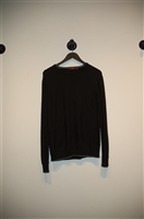 Black 7 For All Mankind Pullover, size L