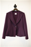 Aubergine Armani Collezioni Blazer, size 4