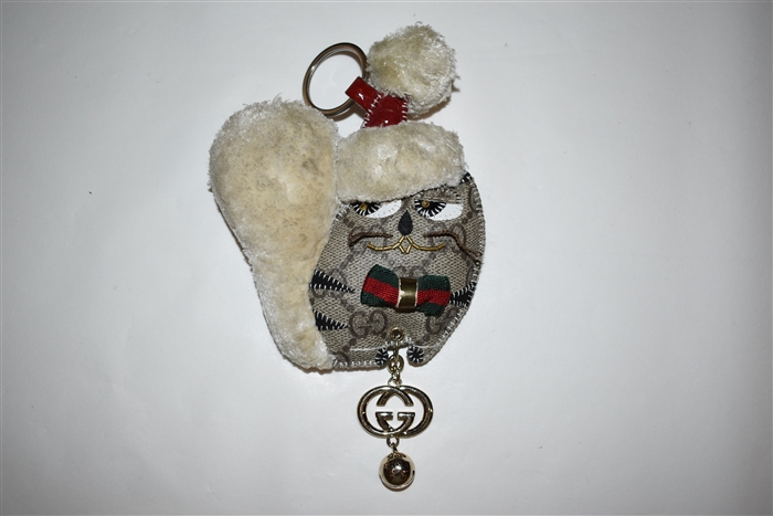 Monogram Gucci Key Ring, size O/S