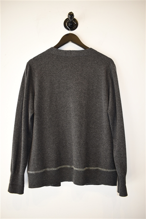Charcoal Fabiana Filippi Cardigan, size M