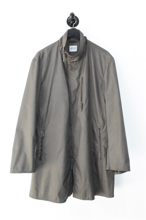 Chocolate Armani Collezioni Technical Jacket, size XL
