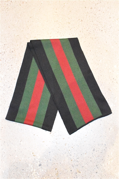 Black Stripe Gucci Scarf, size O/S