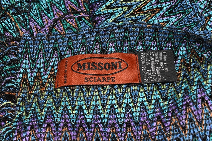 Zig Zag Missoni Scarf, size O/S