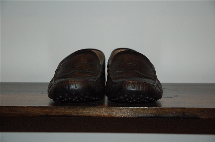 Black Leather Tod's Loafer, size 11