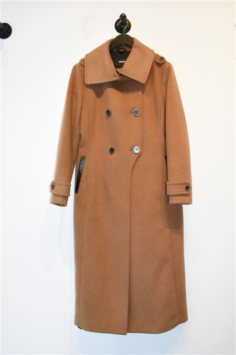 Camel Mackage Coat, size L