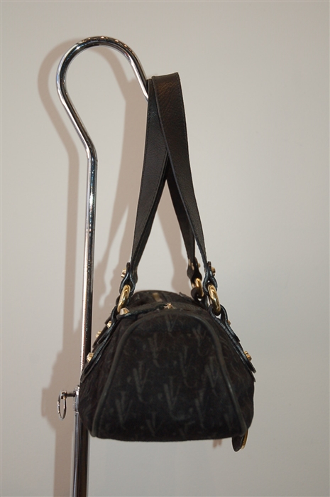 Monogram Versace Jeans Couture Satchel, size S