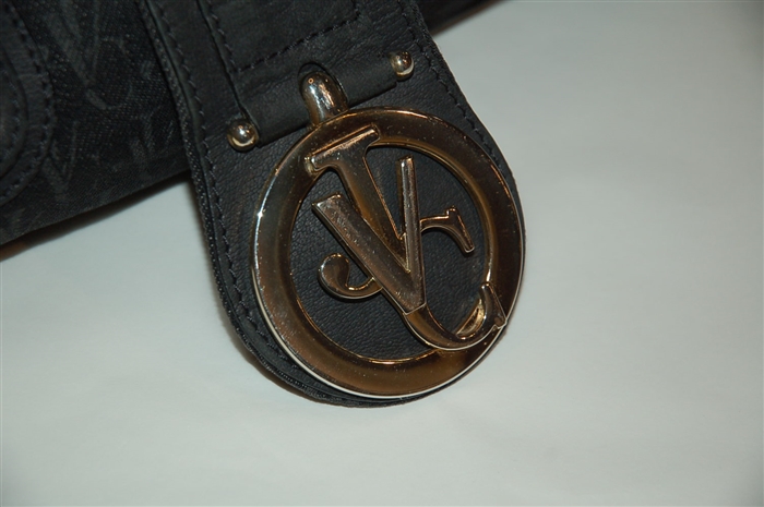 Monogram Versace Jeans Couture Satchel, size S