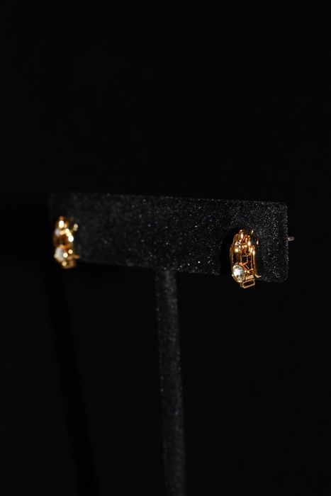 Gold Nina Ricci - Vintage Earrings, size O/S