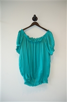 Jade Diane von Furstenberg Peasant Top, size 12