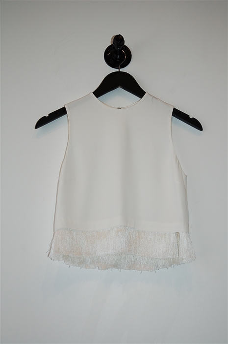 Crisp White A.L.C. Cropped Top, size 0