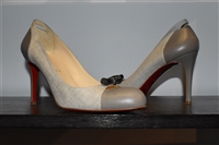Taupe Christian Louboutin Pumps, size 10