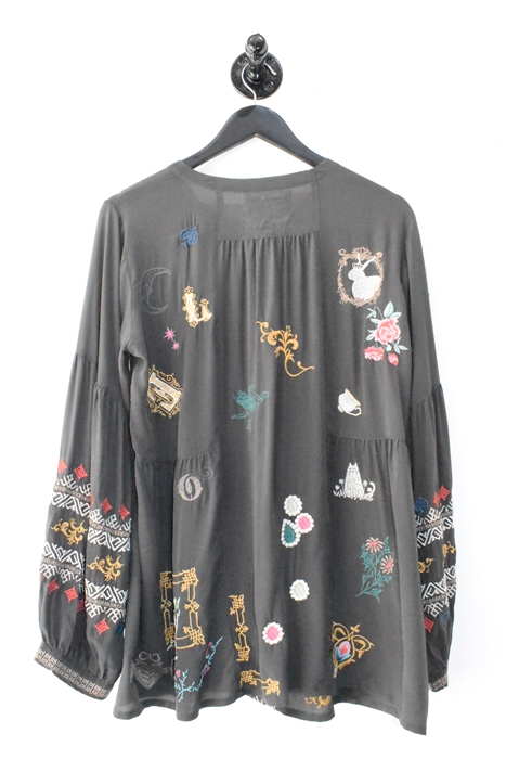 Lead Johnny Was Bohemian Top, size M