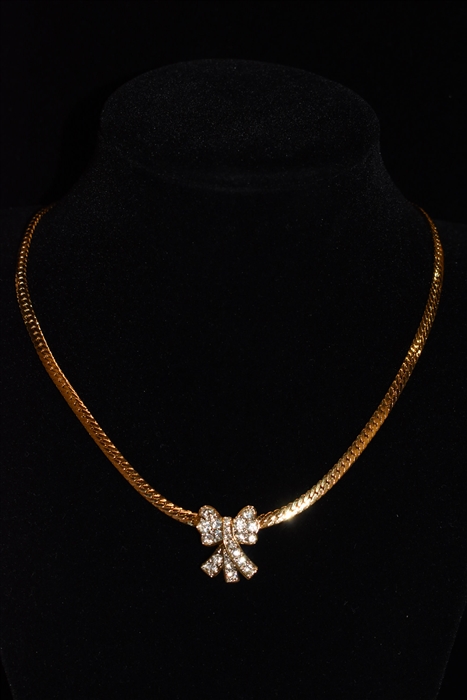 Gold Nina Ricci - Vintage Necklace, size O/S