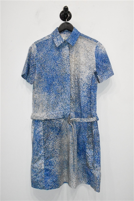 Abstract Print Kenzo Shirt Dress, size 4