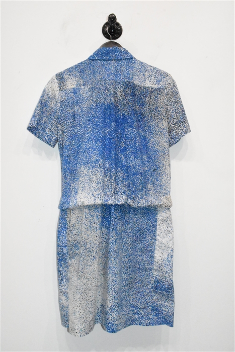 Abstract Print Kenzo Shirt Dress, size 4
